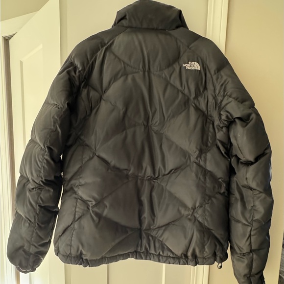 The North Face 550 Puffer Black Down Jacket Womens  XL - Picture 5 of 13